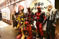 撮影に協力してくれたコスプレイヤー。