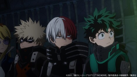 「僕のヒーローアカデミア THE MOVIE ワールド ヒーローズ ミッション」場面カット