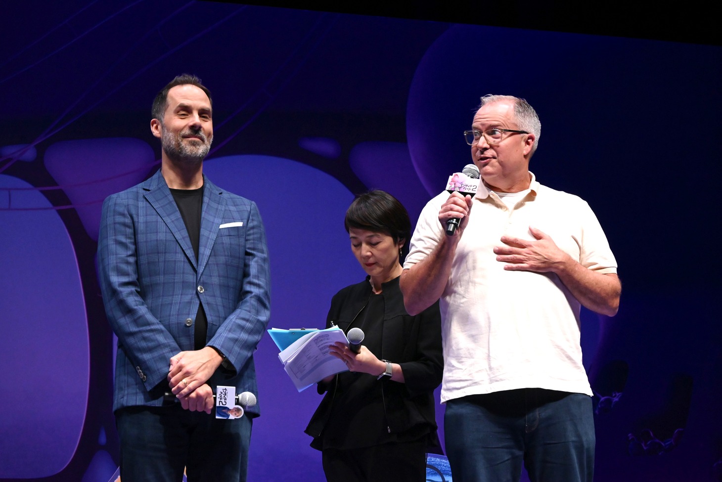 左からケルシー・マン、マーク・ニールセン。