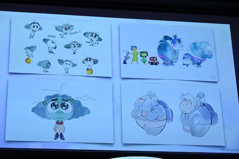 村山佳子によるハズカシとイイナーのコンセプトアート。