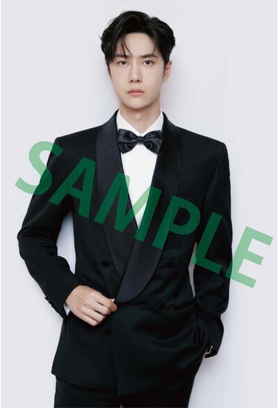 「無名」来場者記念のワン・イーボーポストカード（サンプル）。