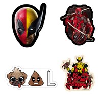 H賞の「ダイカットステッカーセット」。