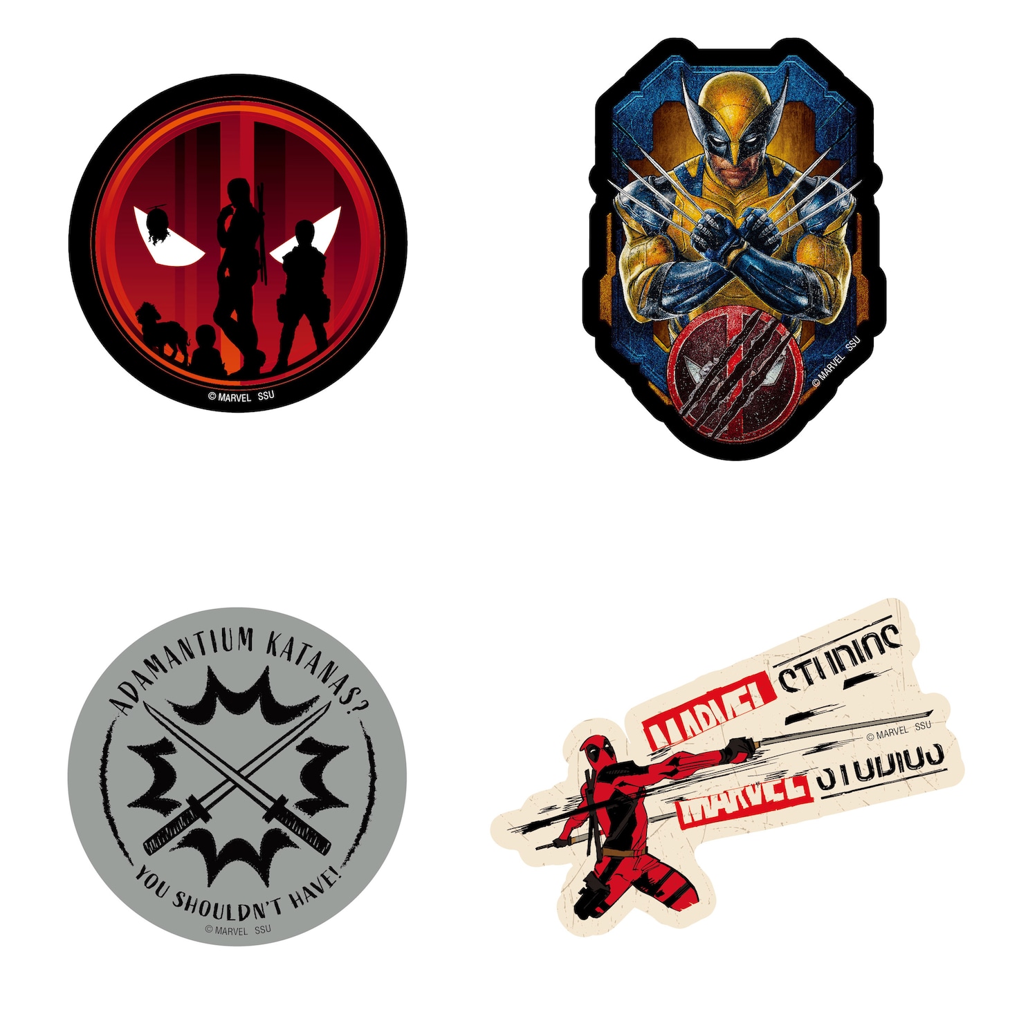 H賞の「ダイカットステッカーセット」。