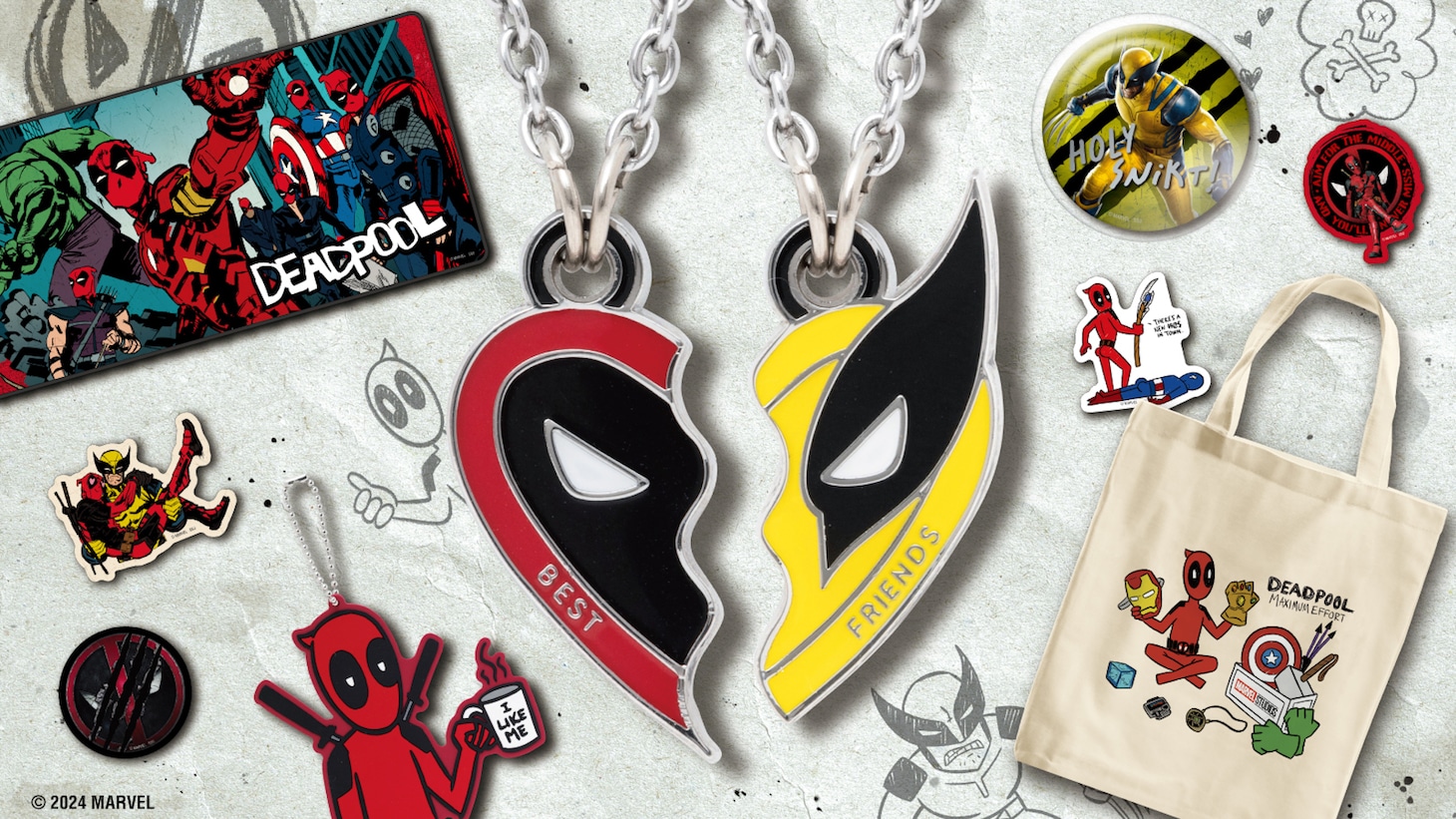 Happyくじ / MARVEL「デッドプール＆ウルヴァリン」景品画像