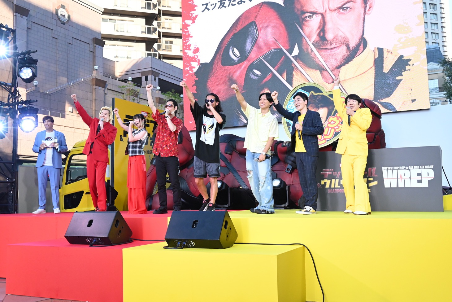 「デッドプール＆ウルヴァリン」公開記念フェスの様子。