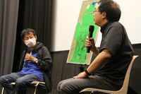 「めくらやなぎと眠る女」日本語版のトークショーの様子。