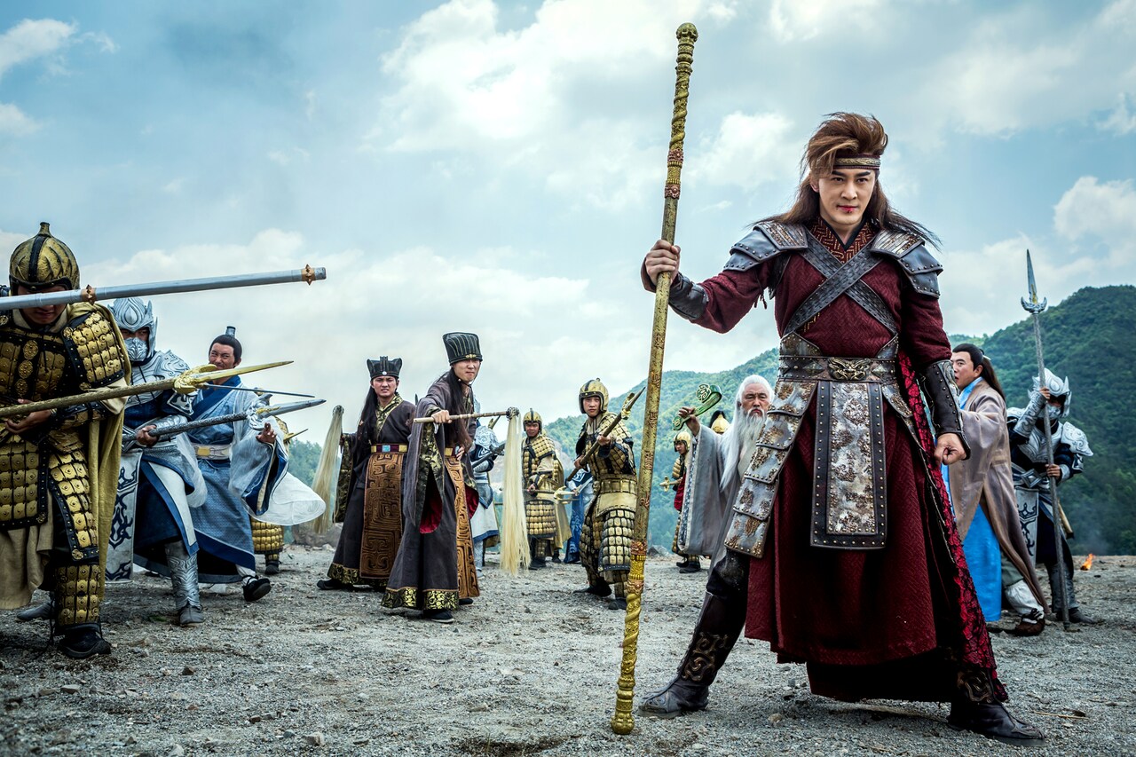 赤西仁 凌雲志 劇場サイズ 特大Bポスター 黒 中国ドラマ「凌雲志～愛と