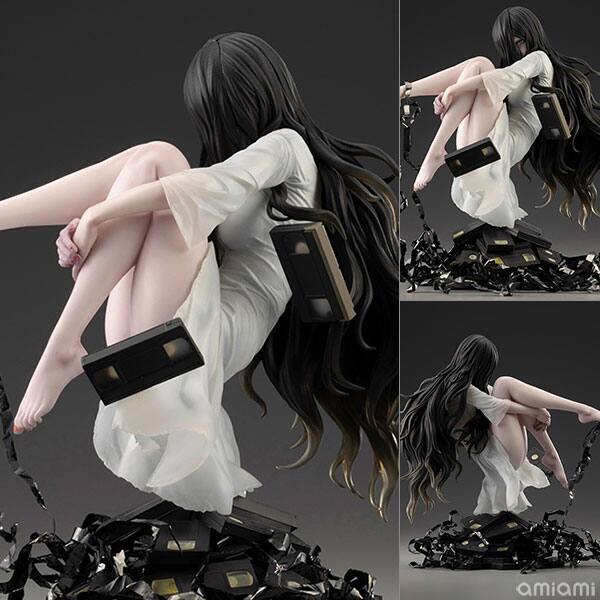 リング」の貞子が美少女フィギュア化、爪は井戸で足掻いて剥がれた 