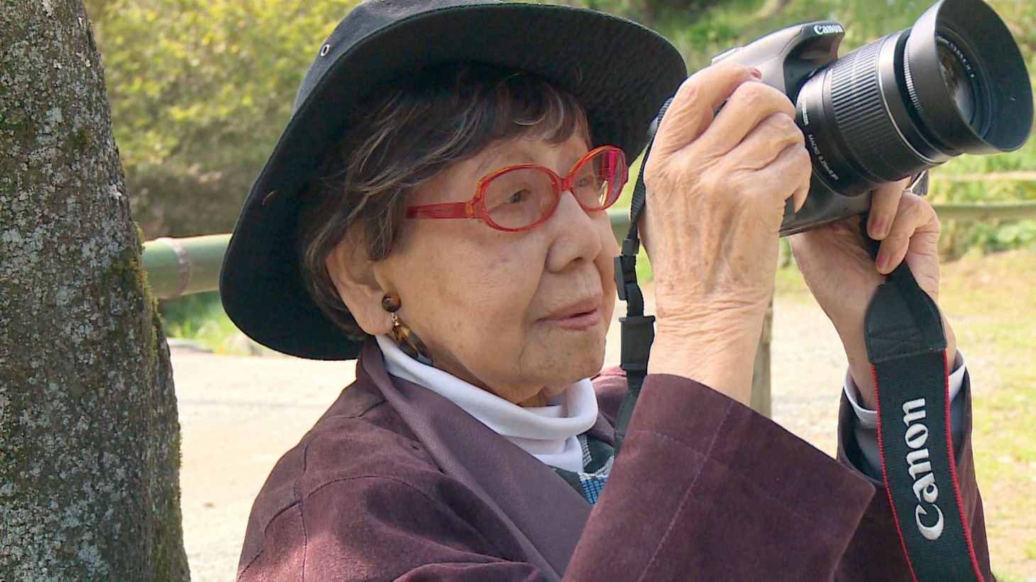 「笑う101歳×2 笹本恒子 むのたけじ」場面写真 (c)ピクチャーズネットワーク株式会社