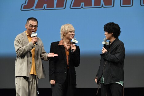 映画「僕のヒーローアカデミア THE MOVIE ユアネクスト」ジャパンプレミアの様子。