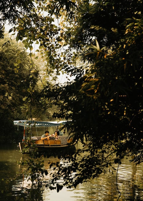 「西湖畔に生きる」ムビチケ特典のポストカード（イメージ）。