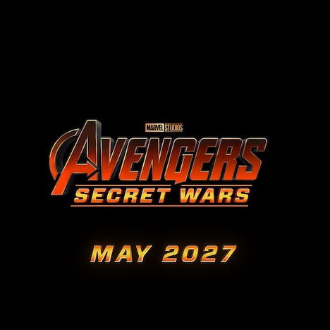 「アベンジャーズ:シークレット・ウォーズ(原題)」ロゴ (c)2024 MARVEL.