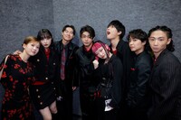 「赤羽骨子FES.」に出席したキャスト。