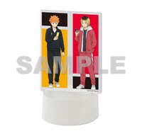 楽天ブックス限定オリジナルグッズ付バンドル版の描き下ろし光るアクリルプレート。