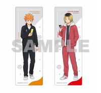 楽天ブックス限定オリジナル特典の描き下ろし長方形缶バッジ2種セット。