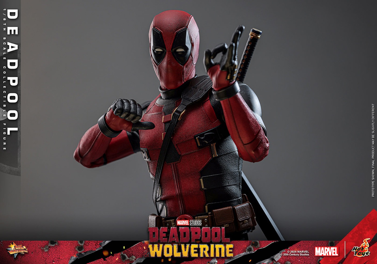 【ムービー・マスターピース】「デッドプール＆ウルヴァリン」1/6スケールフィギュア デッドプール