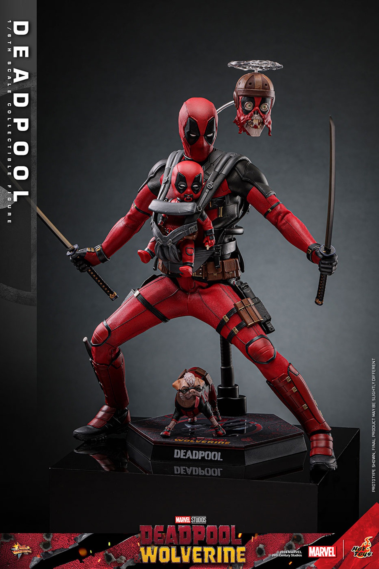 【ムービー・マスターピース】「デッドプール＆ウルヴァリン」1/6スケールフィギュア デッドプール