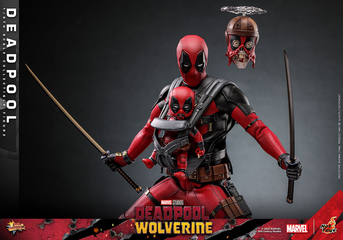 【ムービー・マスターピース】「デッドプール＆ウルヴァリン」1/6スケールフィギュア デッドプール