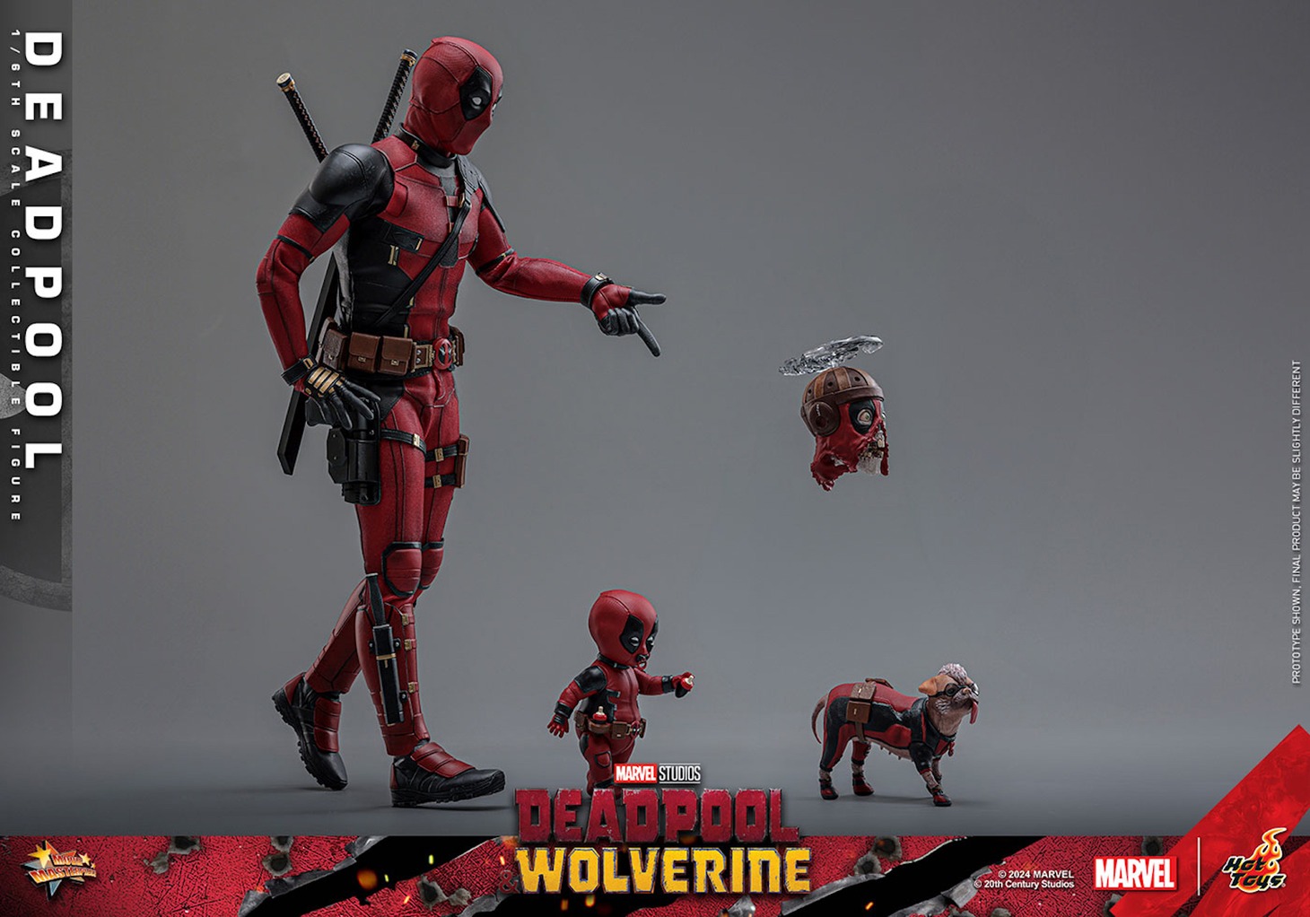 【ムービー・マスターピース】「デッドプール＆ウルヴァリン」1/6スケールフィギュア デッドプール