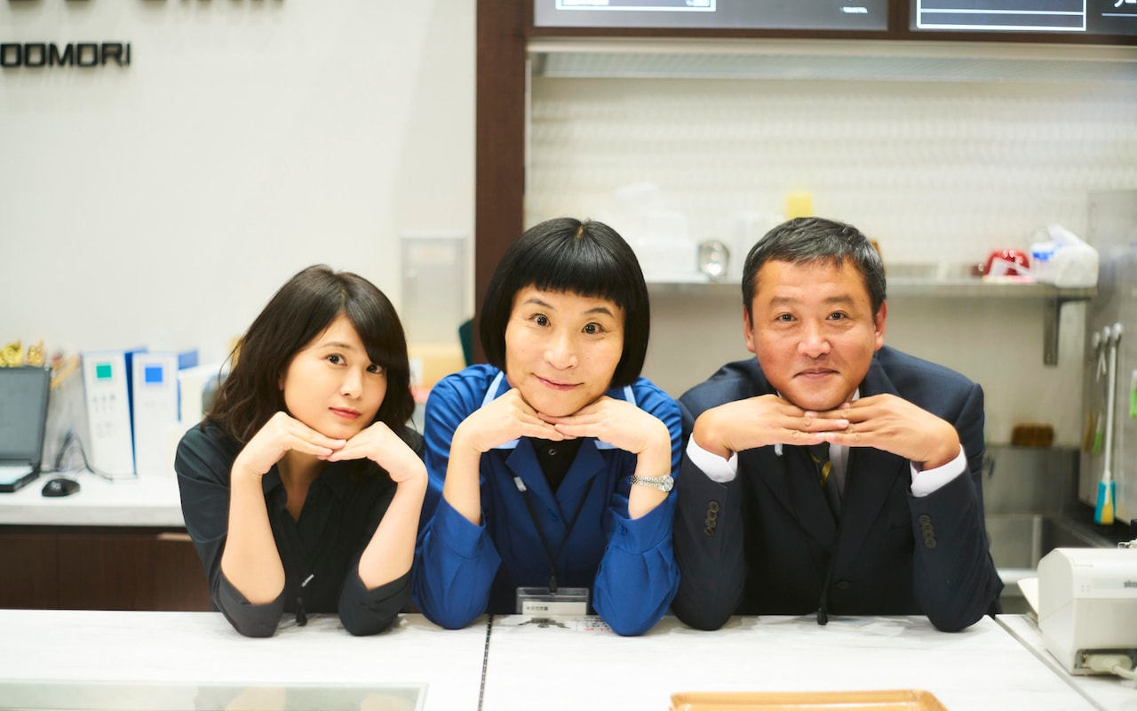 「もぎりさん」一挙上映イベント、片桐はいり・佐津川愛美・川瀬陽太がそろって登壇