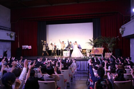 結婚式プランの様子（過去に実績あり）。