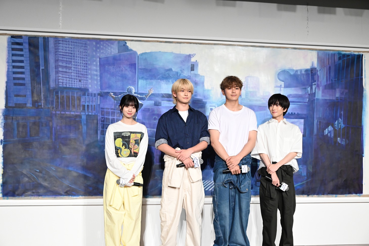 「ブルーピリオド」公開直前イベントの様子。
