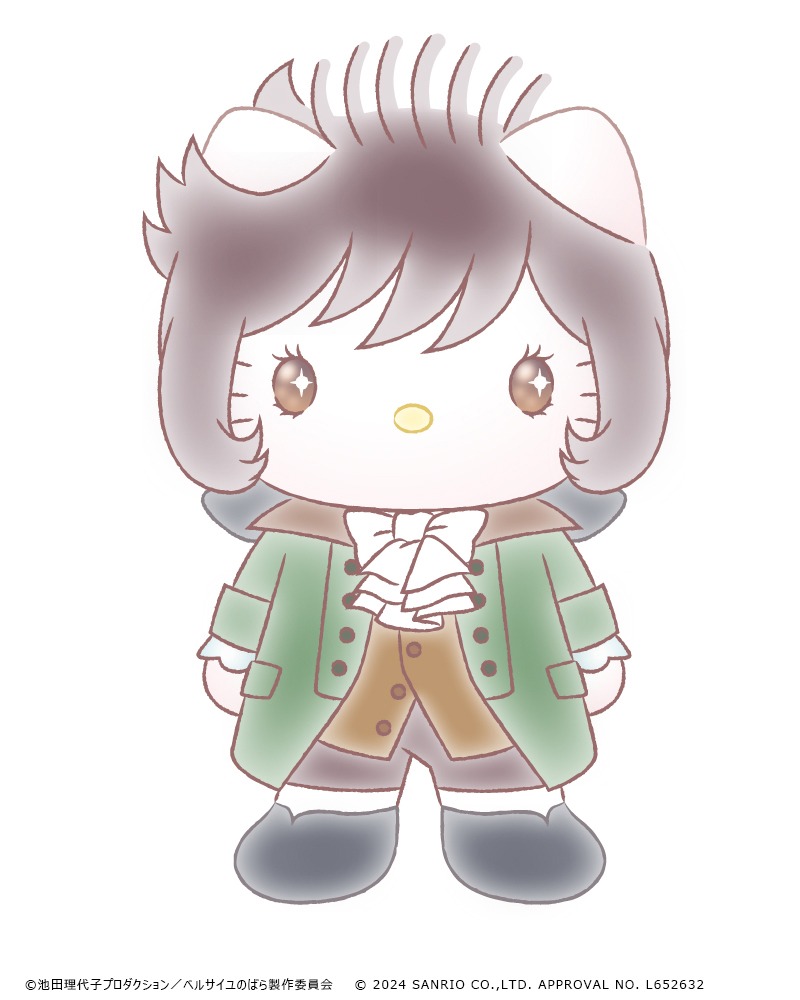 「劇場アニメ ベルサイユのばら」のアンドレになりきるディアダニエル。