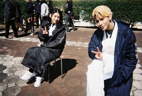 「赤羽骨子のボディガード」メイキング写真