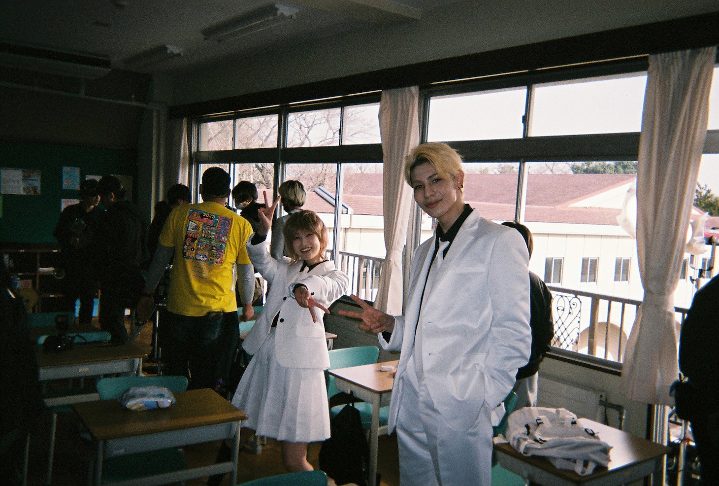 「赤羽骨子のボディガード」メイキング写真