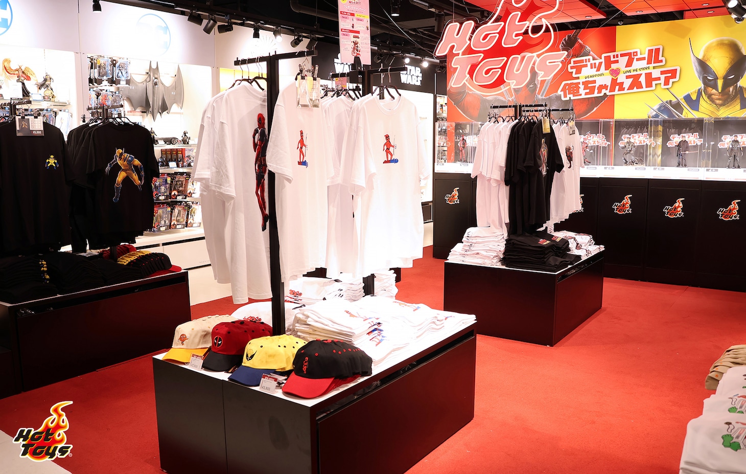 「デッドプール▽俺ちゃんストア」店内の様子。