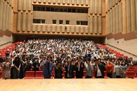 「この動画は再生できません THE MOVIE」完成披露舞台挨拶の様子。