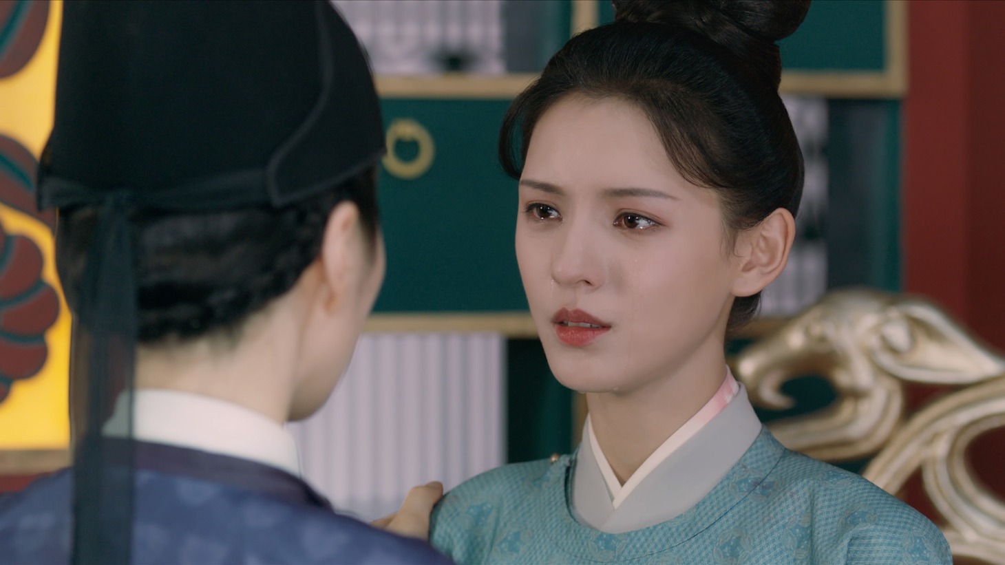 中国ドラマ「与君歌～乱世に舞う運命の姉妹～」より、チャン・ユーシー（張予曦）演じる程若魚。