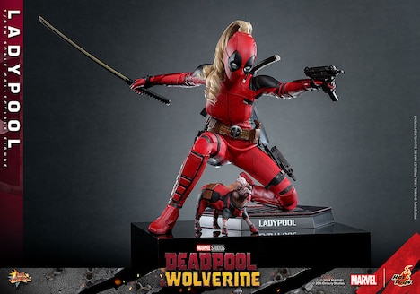 「【ムービー・マスターピース】『デッドプール&ウルヴァリン』1/6スケールフィギュア レディ・デッドプール」