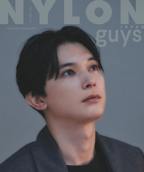 NYLON JAPAN10月号のカバービジュアル。