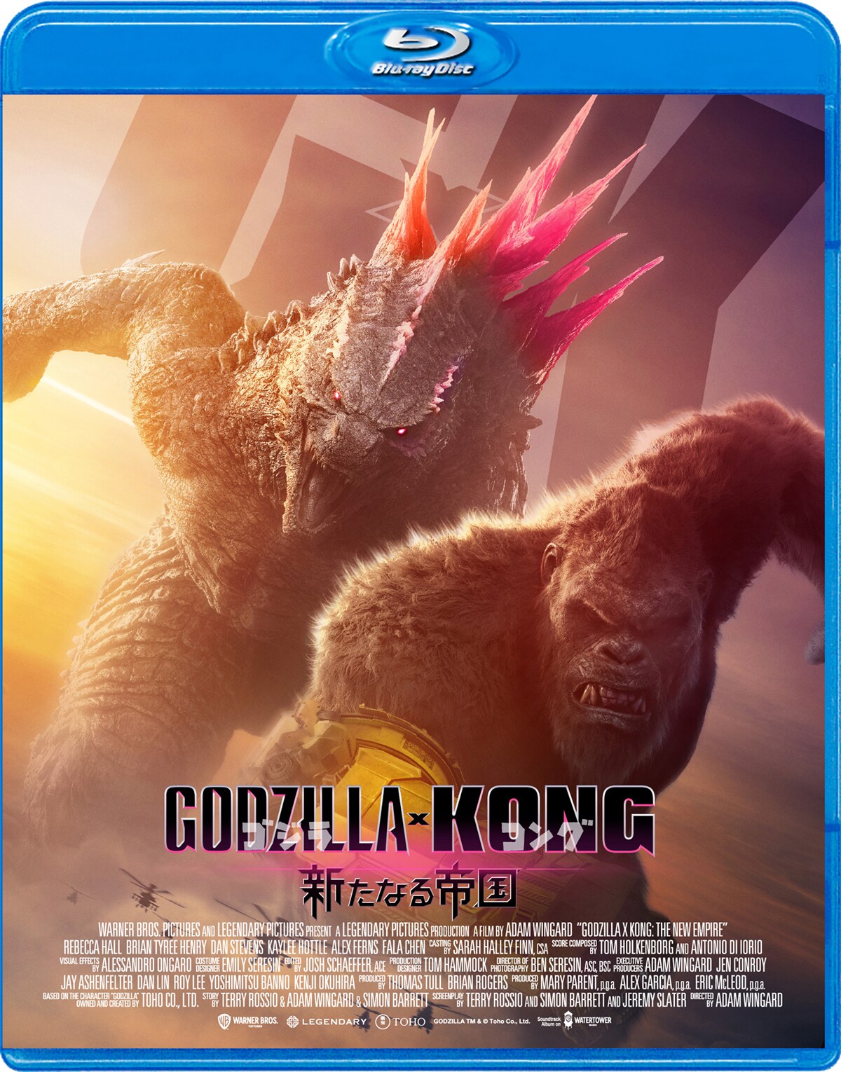 ゴジラxコング 新たなる帝国」ソフト発売、豪華版に4K/HDRの本編