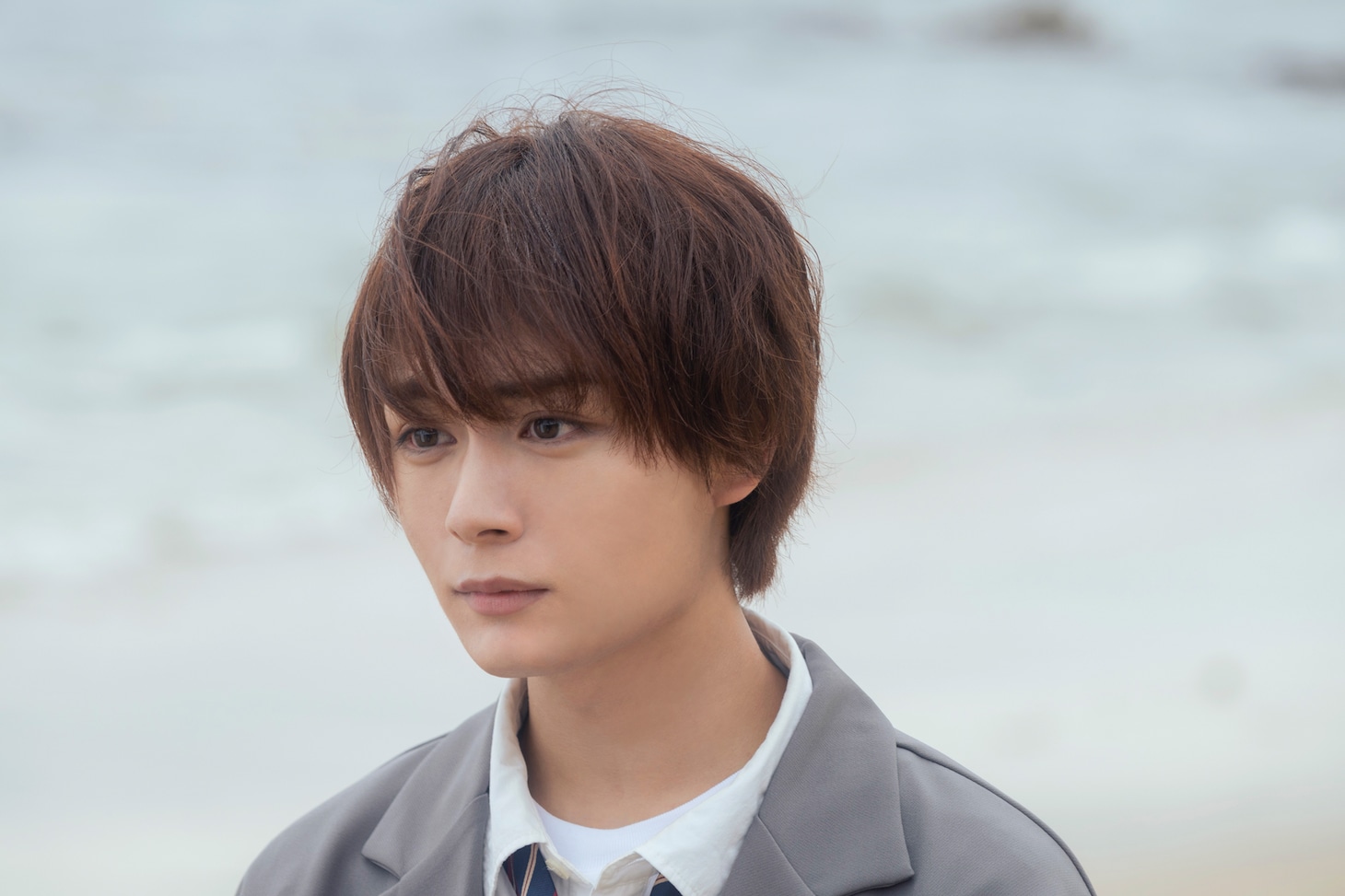 「恋を知らない僕たちは」より、大西流星演じる英二。