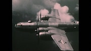 「新・ドキュメント太平洋戦争1944 絶望の空の下で」より、アメリカの爆撃機B29。