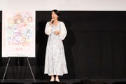 「劇場版 カードキャプターさくら」公開25周年記念舞台挨拶より、久川綾。