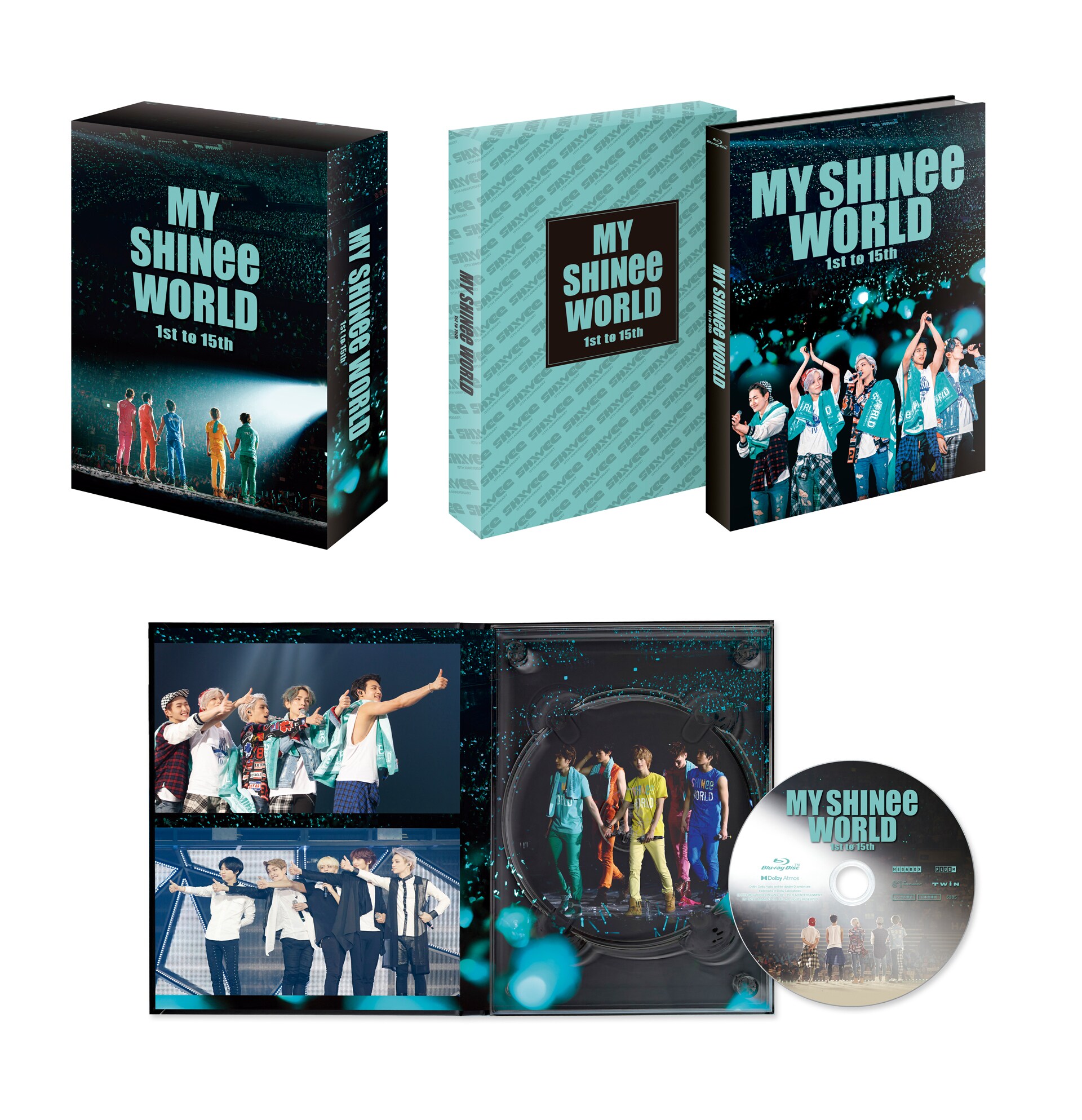 SHINeeの15年振り返るコンサートフィルム、Blu-ray化 - 音楽ナタリー
