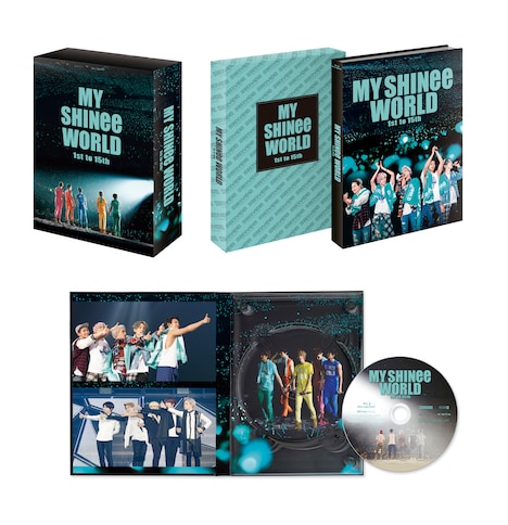 「MY SHINee WORLD」Blu-rayの展開図。