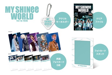 「MY SHINee WORLD」Blu-ray 封入特典のイメージビジュアル。