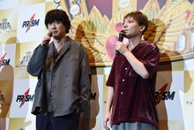 左から杉田智和、小林竜之。