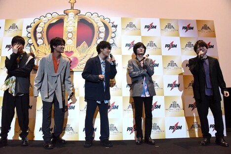 左から畠中祐、八代拓、五十嵐雅、永塚拓馬、内田雄馬。