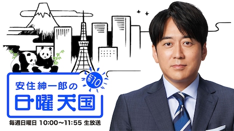 「安住紳一郎の日曜天国」ビジュアル