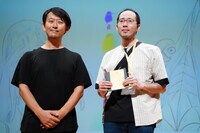 左から川村真司、大谷たらふ。