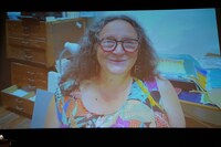 ビデオメッセージを寄せたフローレンス・ミアイユ。