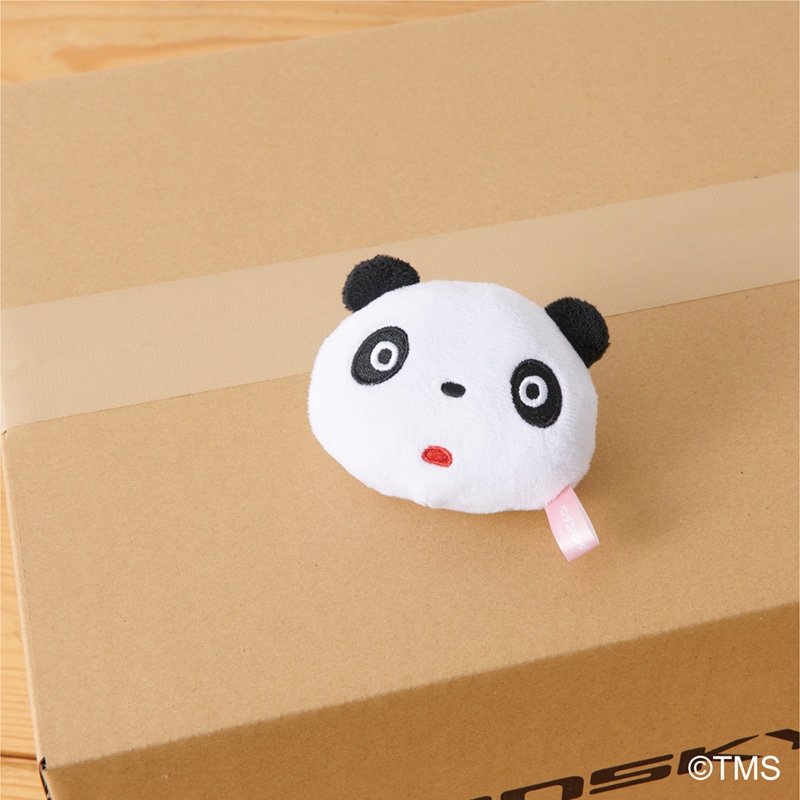 「パンちゃんのぬいぐるみメジャー」の使用イメージ。