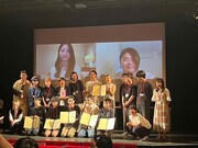 「第35回東京学生映画祭」授賞式の様子。