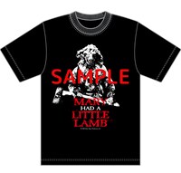 「メリーおばさんのひつじ」オリジナルTシャツのビジュアル。