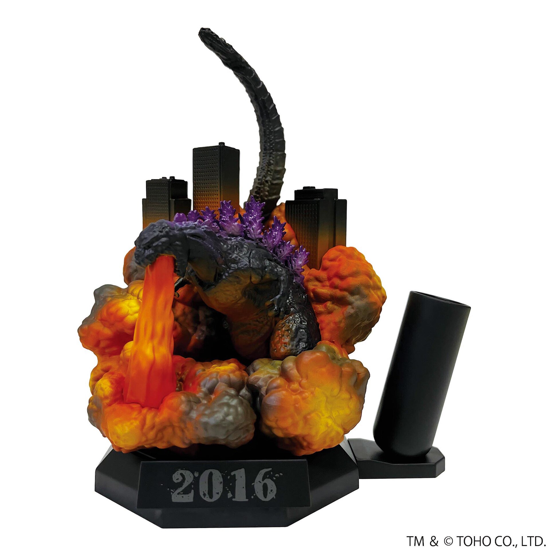DESKTOP MONSTER ゴジラ（2016） ペンスタンド」の画像。 [画像
